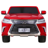 Lexus LX570 Lakierowane Autko dla 2 dzieci Czerwony SUV + Pilot